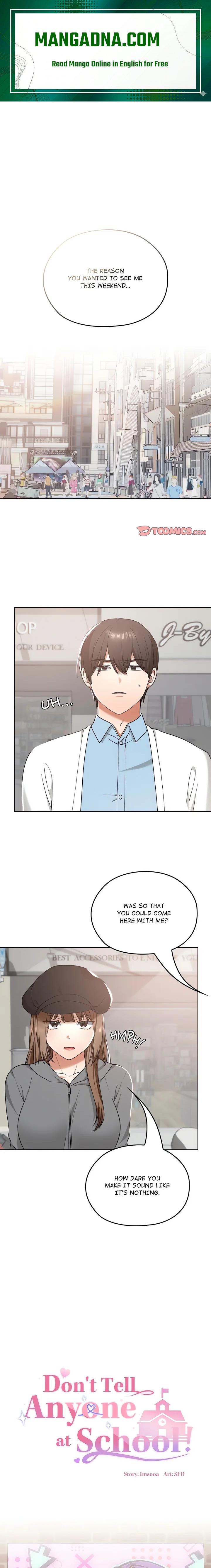 Don’t Tell Anyone at School! (Uncensored) - Chapter 12 Page 1