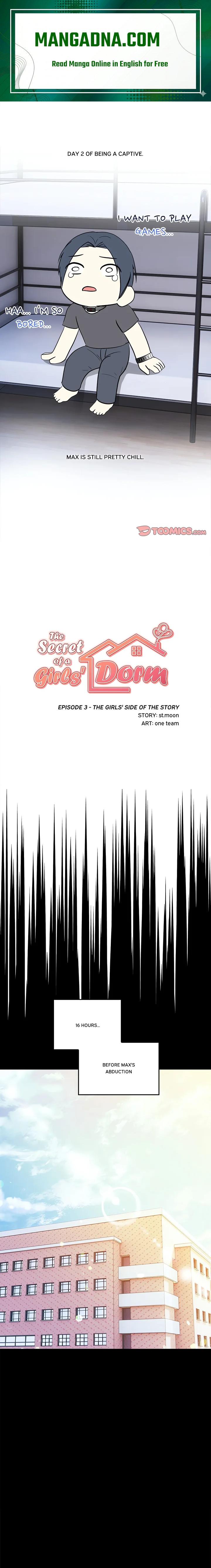 The Secret of a Girls’ Dorm - Chapter 3 Page 1