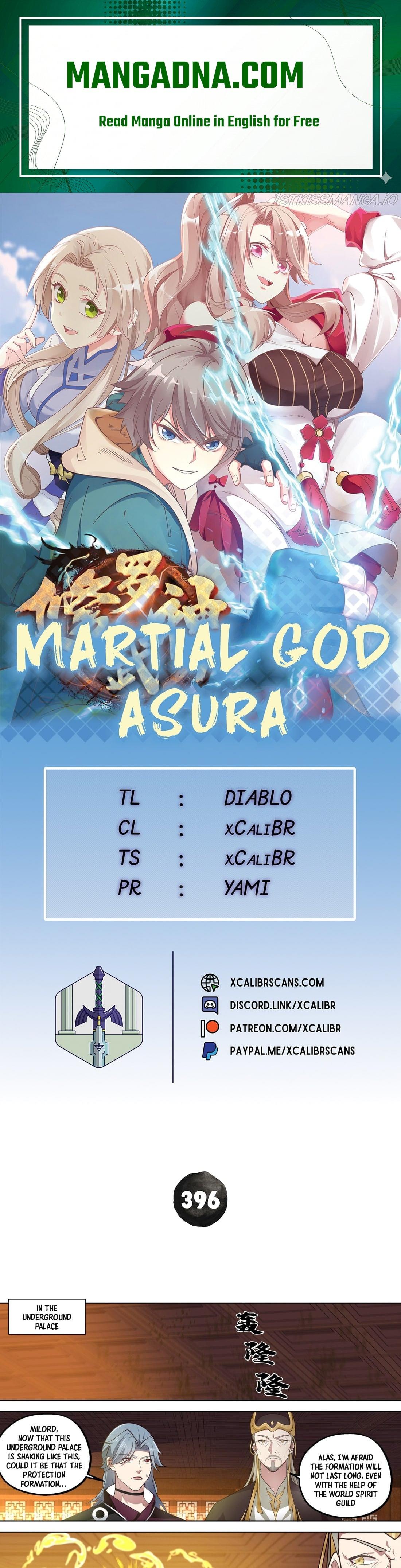 Martial God Asura - Chapter 396 Page 1