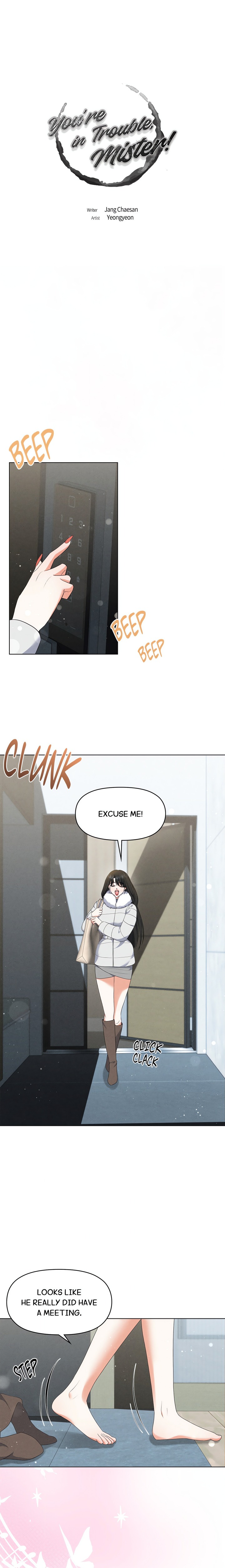 You’re in Trouble, Mister! - Chapter 14 Page 1
